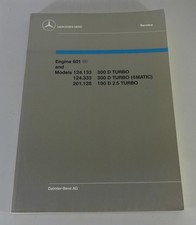 Workshop Manual Introduction Mercedes Benz W201 W124 300 D 190 2.5 Turbo Diesel 