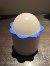 Tupperware O08 Oceano Aufbewahrungsbehälter - Blau/Weiß, 13 cm Höhe, Badezimmer-