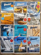 Zeitschrift YACHT Jahrgang 2023 Jul-Dez - 12 Hefte - TOP Zustand YACHTING segeln