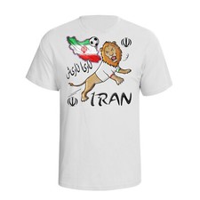 IRAN Fußball T-Shirt WM Herren Damen Kinder IRANISCHE Flagge Set Geschenk Tee 2024