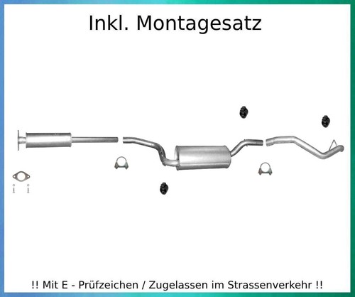 Auspuffanlage für ford focus - für,