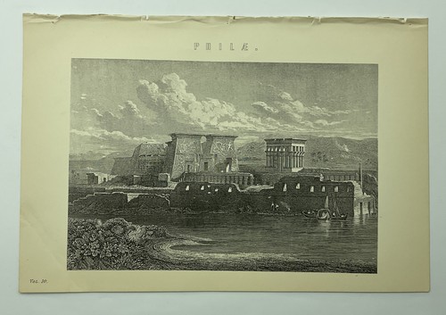 Philae 1880er jahre antik - jahre,