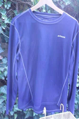 Sport shirt blau langarm - sport,