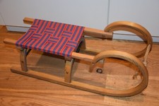 Holz-Schlitten, Kinder