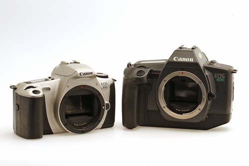 Konvolut alte canon slr - canon,