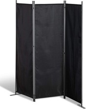 Grasekamp Paravent 3-teilig, schwarz - B-Ware sehr gut