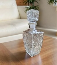 Whisky Karaffe Cognac Dekanter Flasche Crystalglas 460ml Geschenk Glas