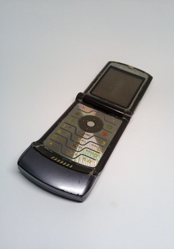Handy motorola razr - handy, silber