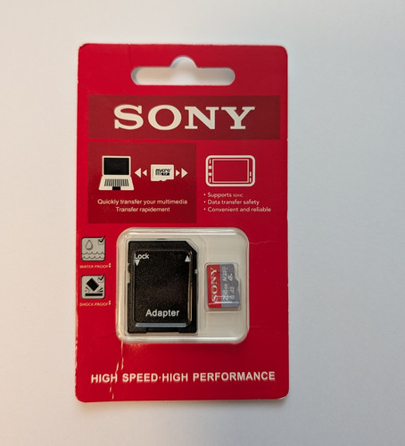 Sony micro 256 class - sony,