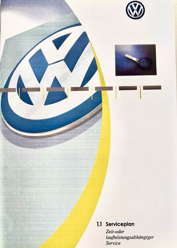 Volkswagen serviceheft - vw,