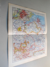 Alte Landkarte 1929 Nord- u