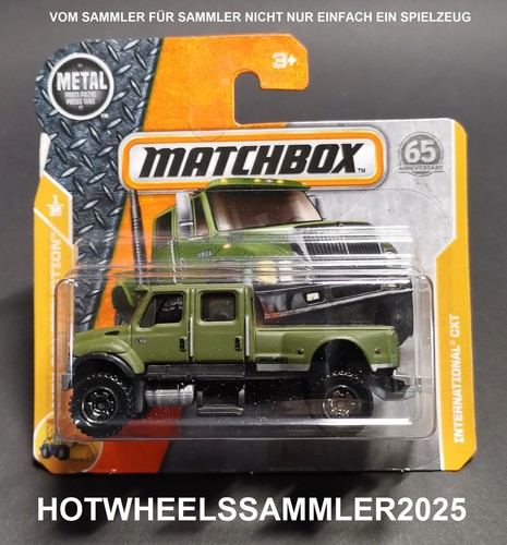 Matchbox international cxt - "international, cxt"