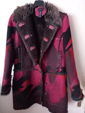 Mantel Lammfellimitat Wolle