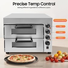 3000W Gastro Pizzaofen Pizza