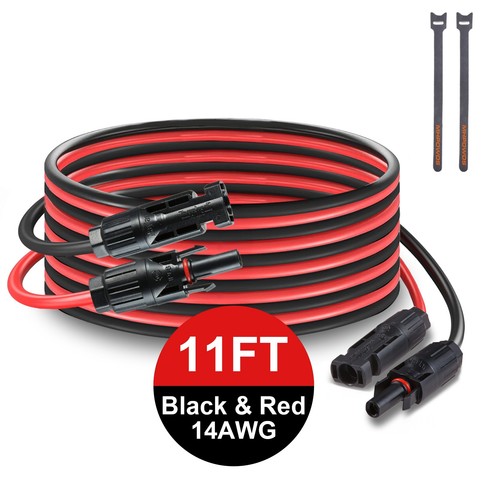 Mhpowos kabel solar 14awg - mhpowos,