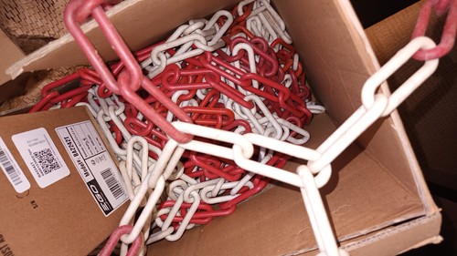 Meterware absperrkette rot - meterware,