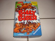 Ravensburger Spiel Billy Biber (es fehlt 4xChip 11xHolzstamm Holzstab Anleitung)