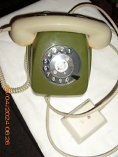 Telefon Post FetAp 611-2a DFG 81.03 B grün Hörer beige Originalkabelanschluss