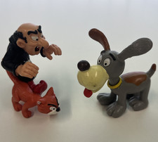 SCHLÜMPFE Gargamel Hund 2 Stück  Schleich Schlumpf Konvolut SAMMLUNG