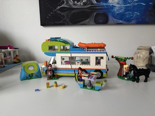 Lego friends mias - mias, wohnmobil