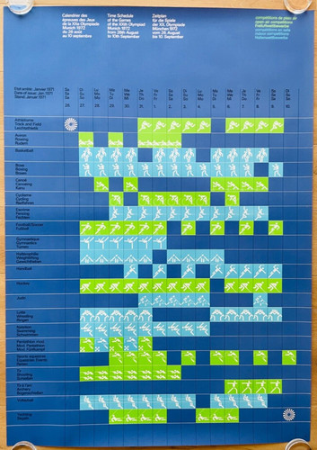 Plakat poster zeitplan - _, _