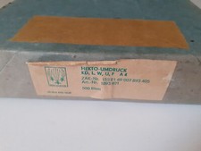 DDR Hekto- Umdruck Papier