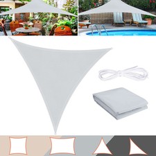 Sonnensegel Sonnenschutz Wasserdicht Hochwertig Polyester, UV Schutz, (3Mx3Mx3M)