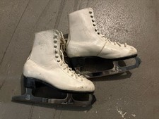 Weiße Schlittschuhe Gr. 34