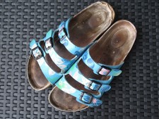 Damen Pantolette Betula Sandalen Gr. 40 Sammler Lieblings Schuhe Draußen barfuss