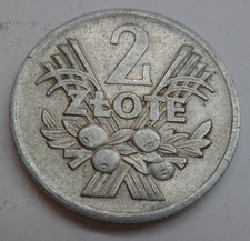 Polen 2 Zlote, 1971 ## Li5-5F