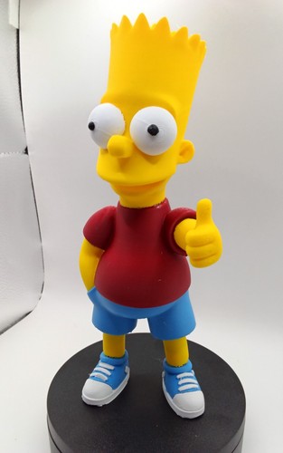 Bart simpson figur 15 cm - bart,