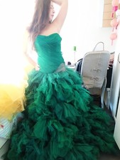 Abendkleid. Prinzessin Barock