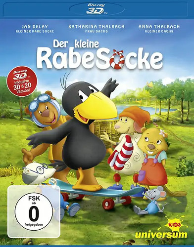 Der kleine rabe socke - der, [3d]