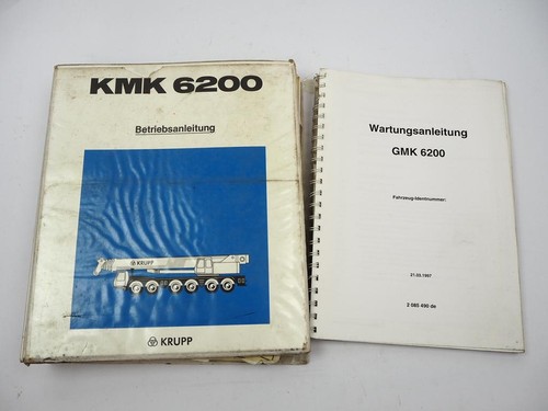 Krupp kmk 6200 mobilkran - krupp,