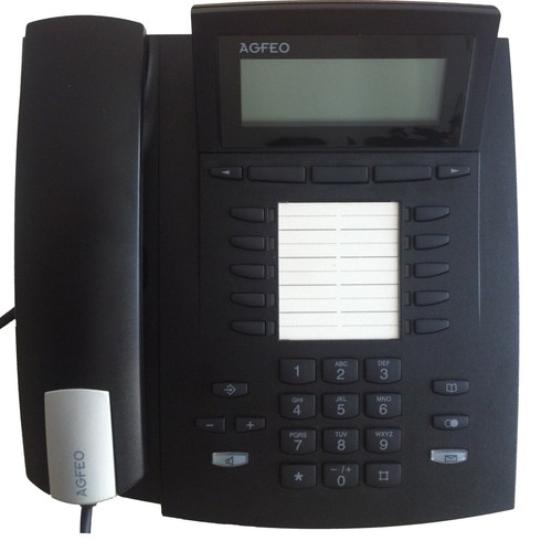 Agfeo st42 up0 - in, schwarz