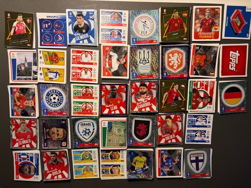 Topps sticker euro 2024 - topps,