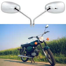 Paar E-geprüft Chrom Motorrad