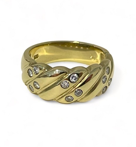 Brillantring 585 gelbgold - brillantring, 585/-