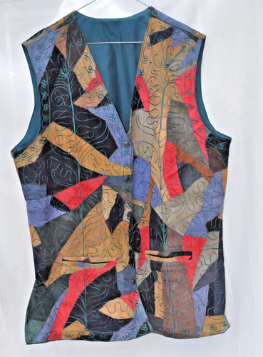 Damen wildleder weste xxl - wildleder,