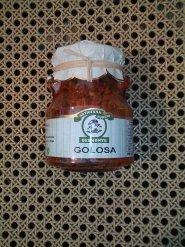Golosa mit chili sauce - sauce, von