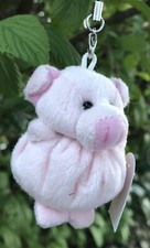 Stoff  Rosa Schweinchen 6,5 cm