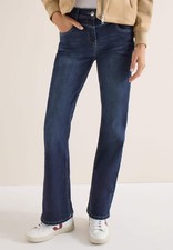 CECIL Damen Bootcut Jeans Hose