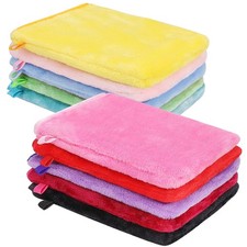 Wiederverwendbare Mikrofaser Waschhandschuhe - 10er Set, Pflegeleichte Reinigung