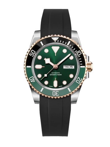 Korvitex green diver automatic - green,