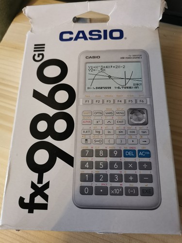 Casio 9860giii - casio, fx-9860giii