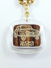 Schlüsselanhänger - Peugeot 204 - 1960s - Betrieb Spur Juniors Montpellier