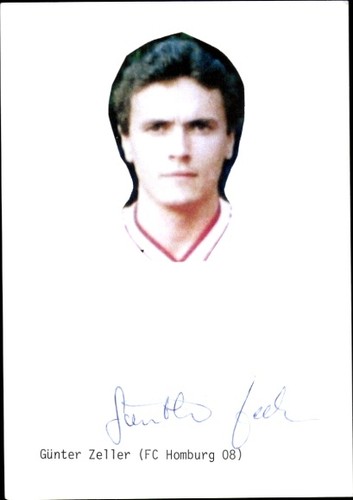 Autogramm fußballer günter - autogramm,