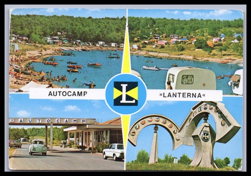 Ansichtskarte porec autocamp - ansichtskarte,