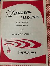 Dixieland-Marches Potpourri Märsche Paul Woitschach Einzel Akkordeon Noten