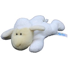 Vintage NICI Beanbag, Schaf weiß Kuscheltier 20cm Gebraucht Schaf